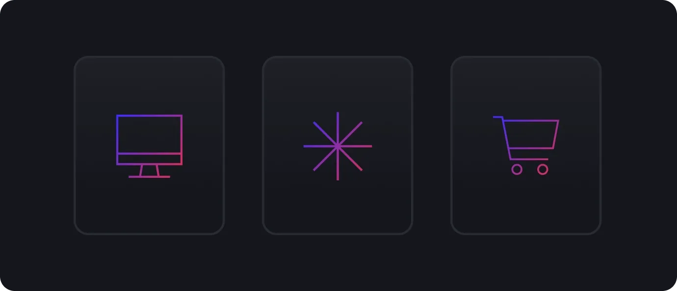  Icons representing app store monitoring and protection against malicious apps