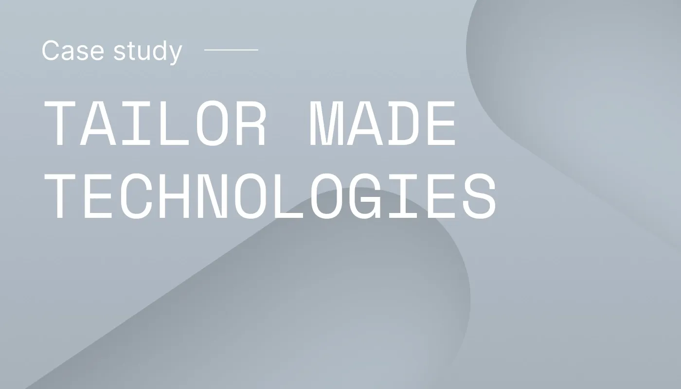 A blog cover for a case study article about TMT and NordStellar